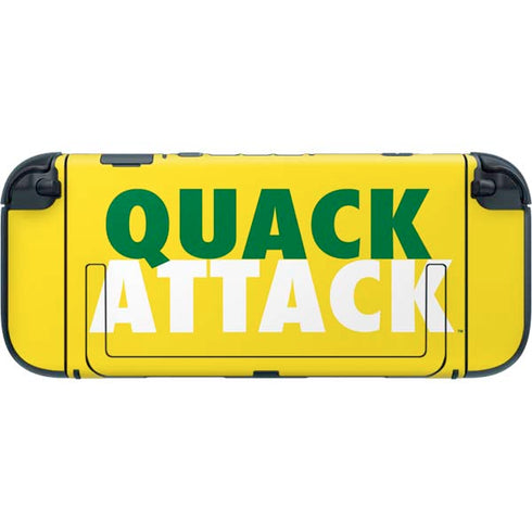 University of Oregon Quack Attack Nintendo Switch 2 (2025) with Joy-Con Skin